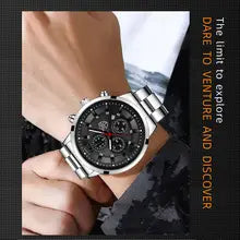 5-Piece Men’s Watch Set — Casual & Business Style | Quartz Watches for Travel, Parties, and Meetings