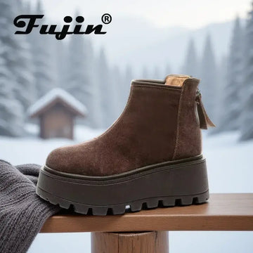 Platform Snow Boots for a Perfect Winter  —  Stay Warm in Style